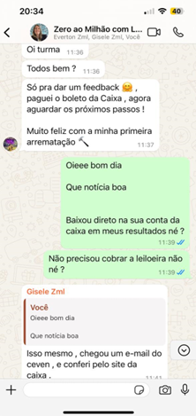 Depoimento Primeira Arrematação Caixa