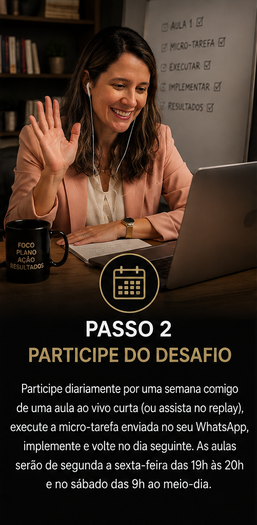 Passo 2 - Participe do Desafio